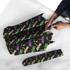 Dragonfly Black Purple And Teal Print Pattern Umbrella-grizzshop