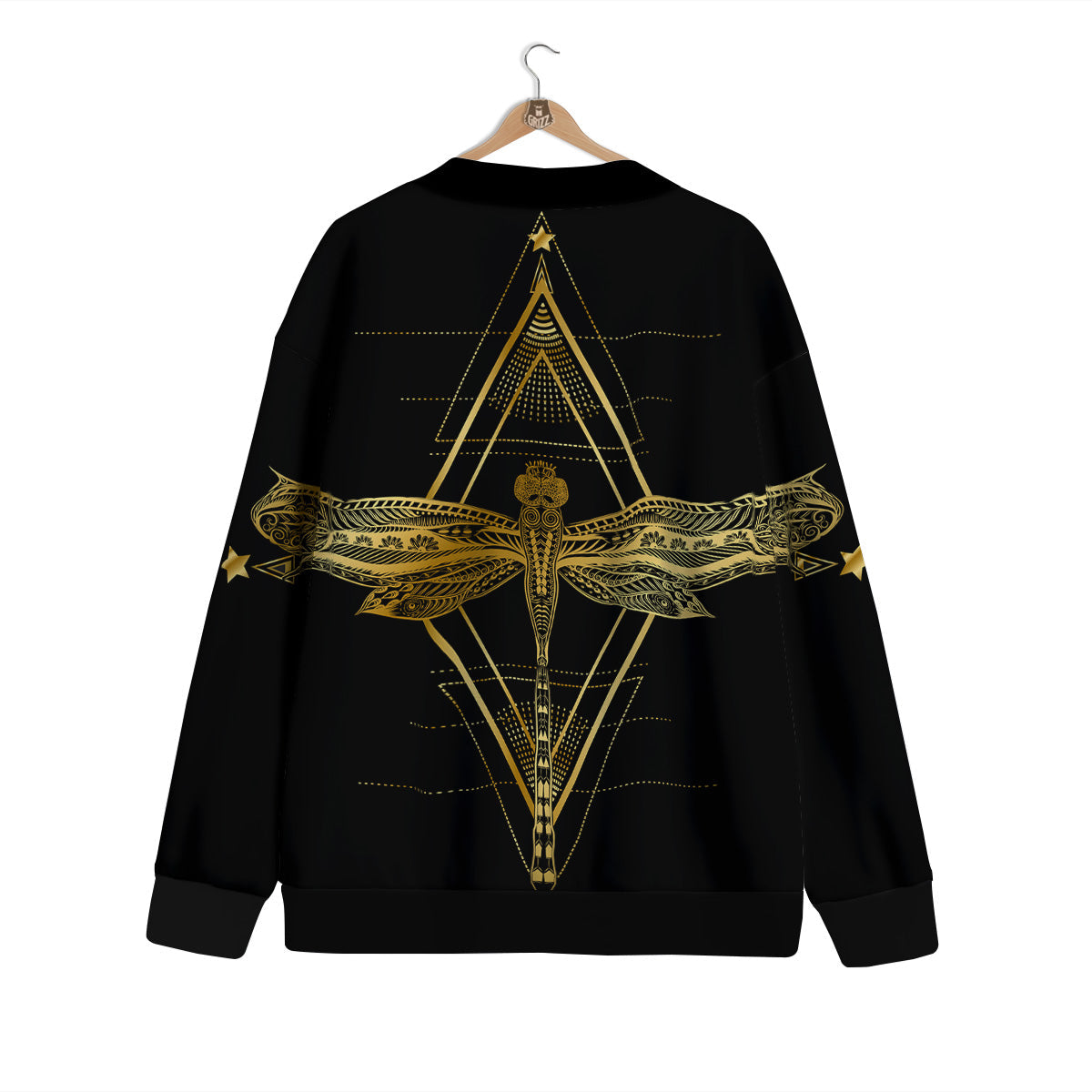 Dragonfly Boho Spiritual Print Cardigan-grizzshop