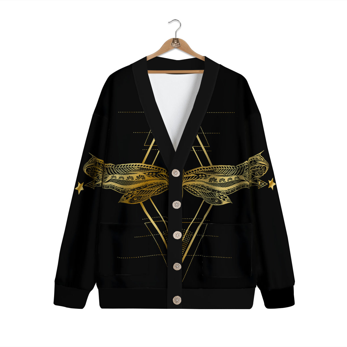 Dragonfly Boho Spiritual Print Cardigan-grizzshop