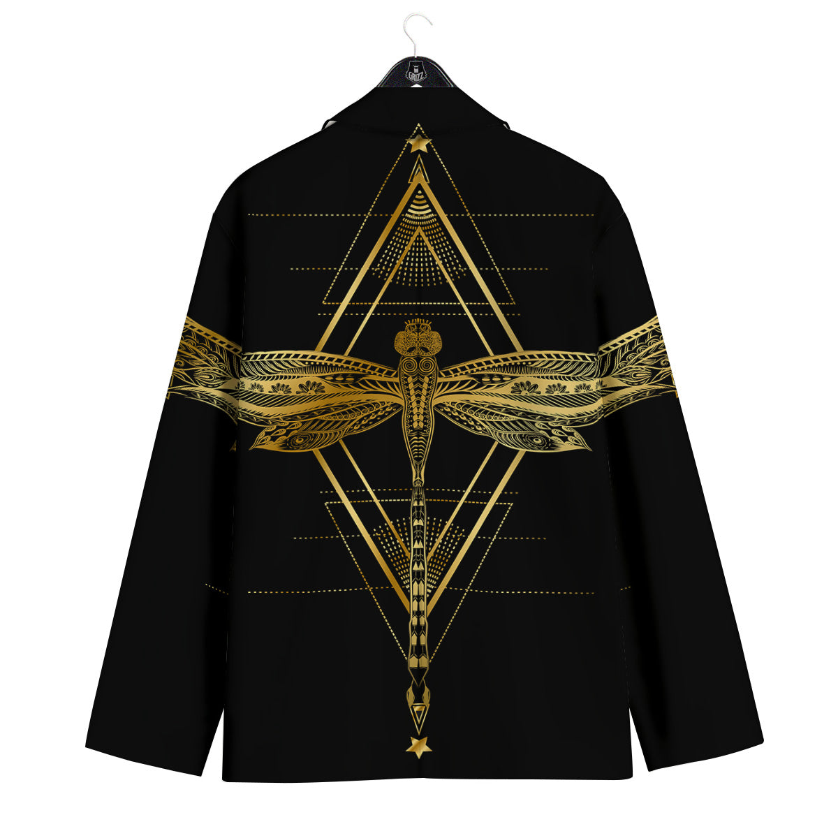 Dragonfly Boho Spiritual Print Men's Sport Coat-grizzshop