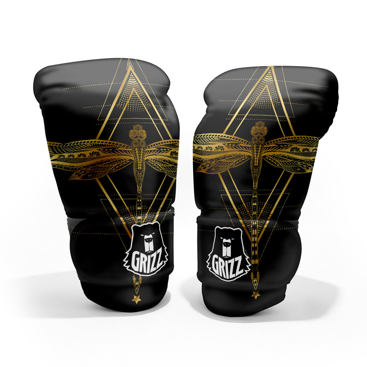 Dragonfly Boho Spiritual Print Pro Boxing Glove
