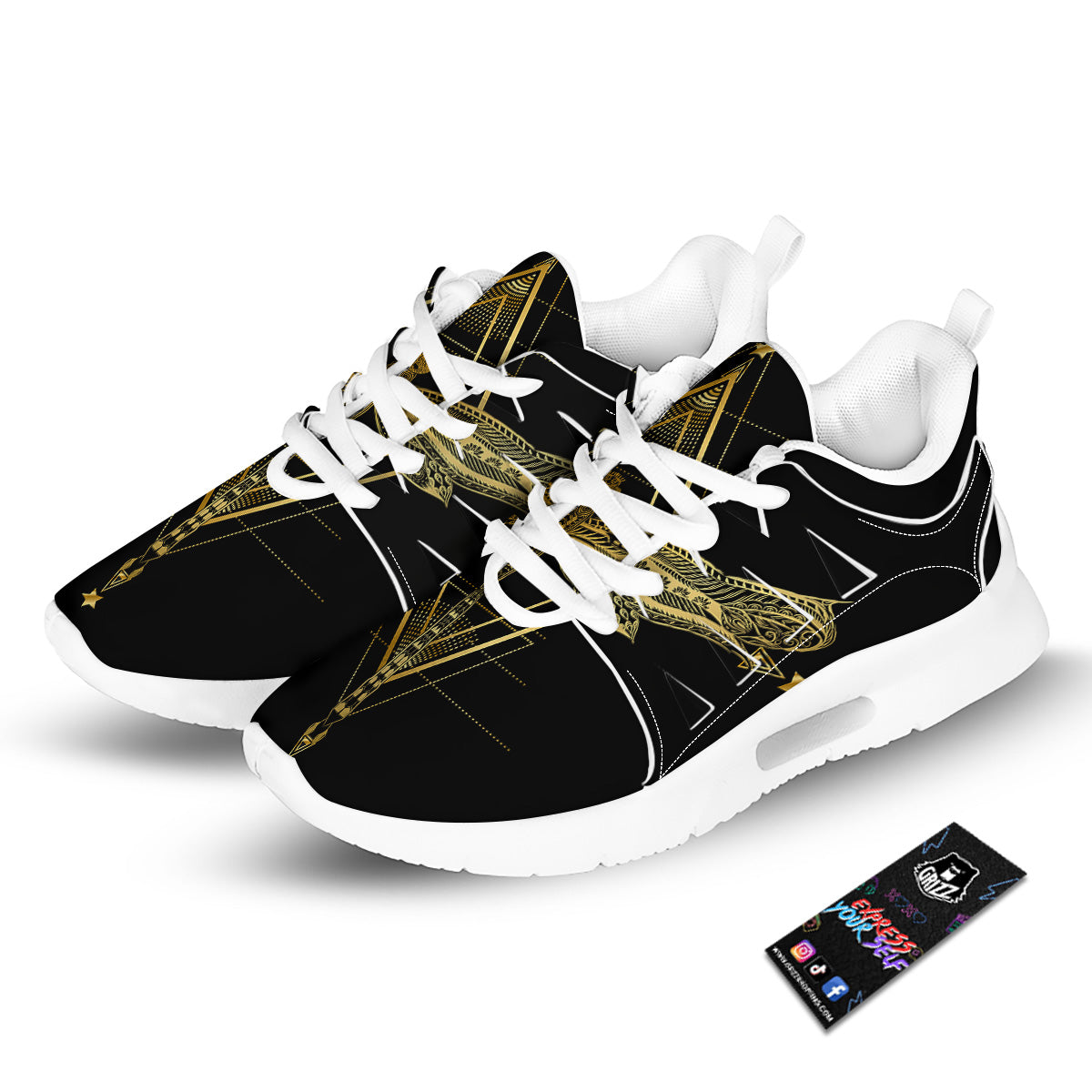 Dragonfly Boho Spiritual Print Tennis Shoes-grizzshop