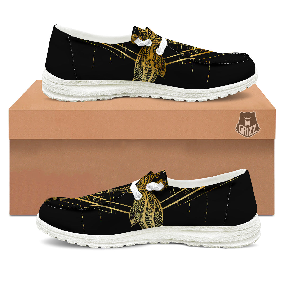 Dragonfly Boho Spiritual Print White Loafers-grizzshop