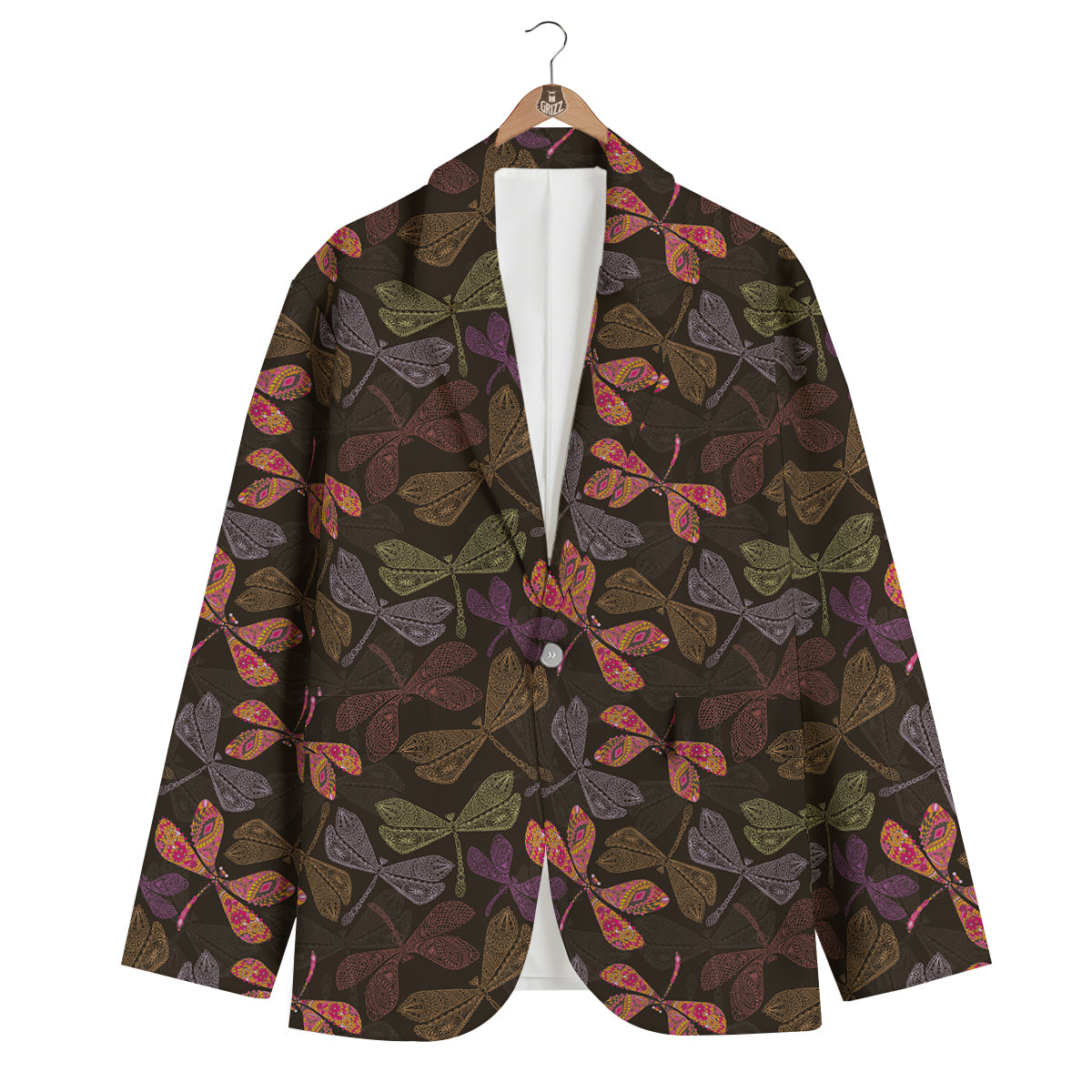 Dragonfly Men's Blazer-grizzshop