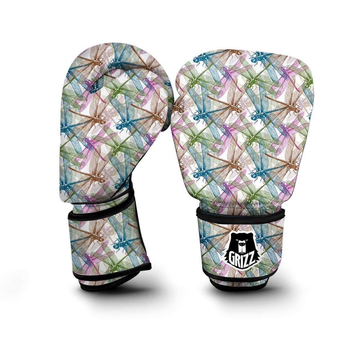 Dragonfly Pattern Boxing Gloves-grizzshop