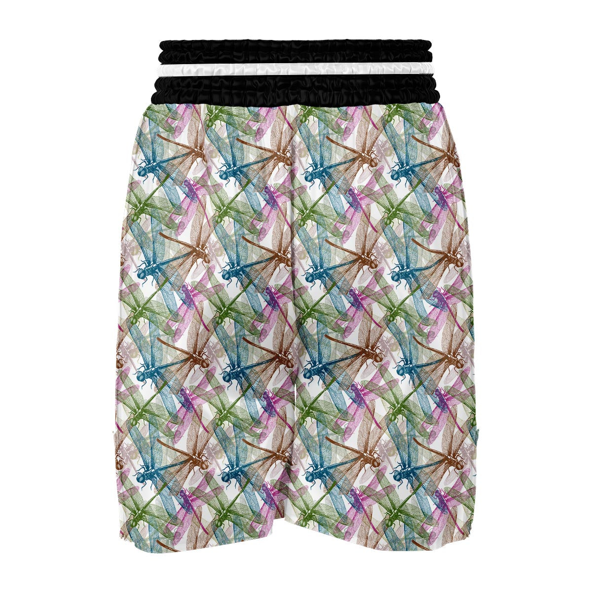 Dragonfly Pattern Boxing Shorts-grizzshop