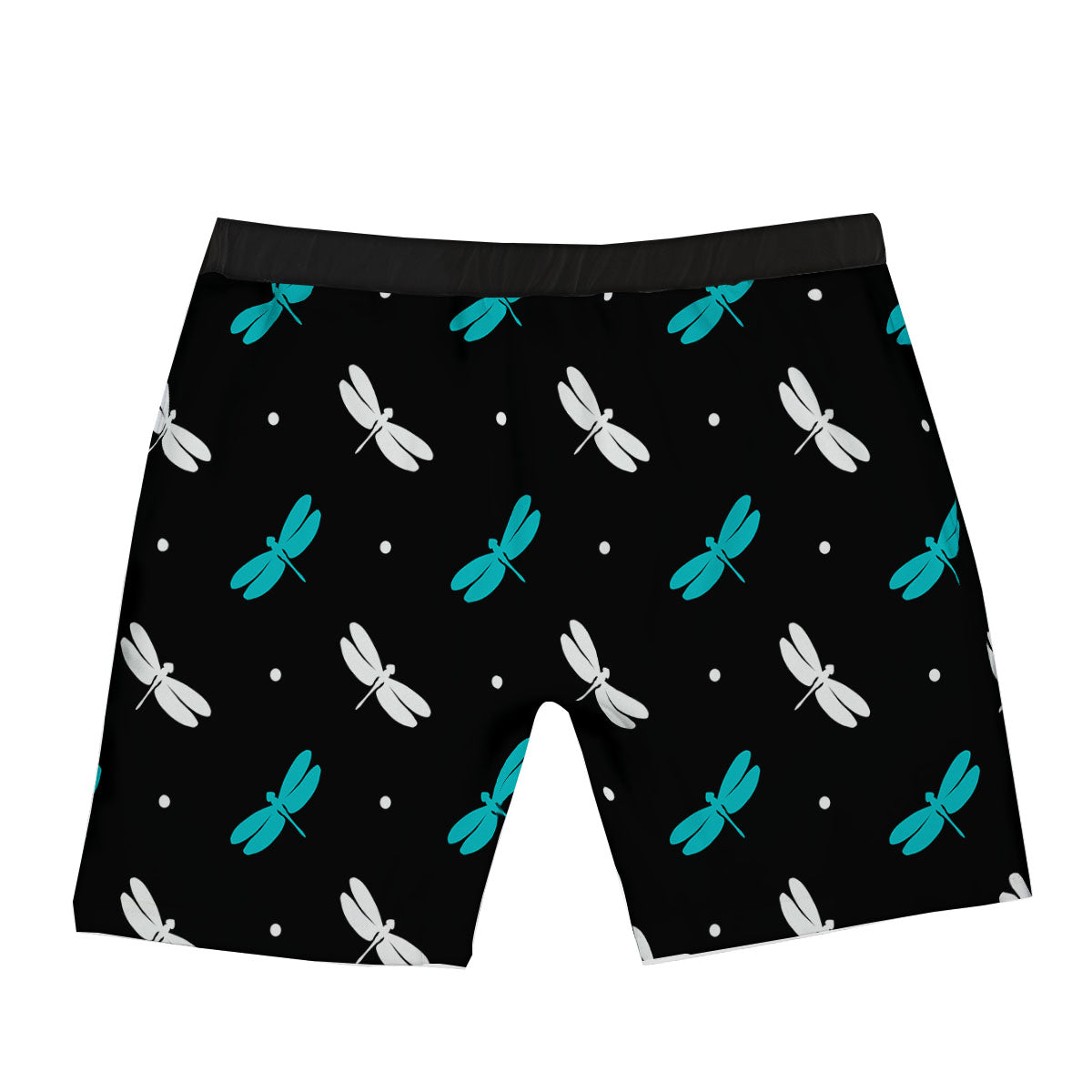 Dragonfly Polka Dot Print Pattern Boxer Briefs-grizzshop