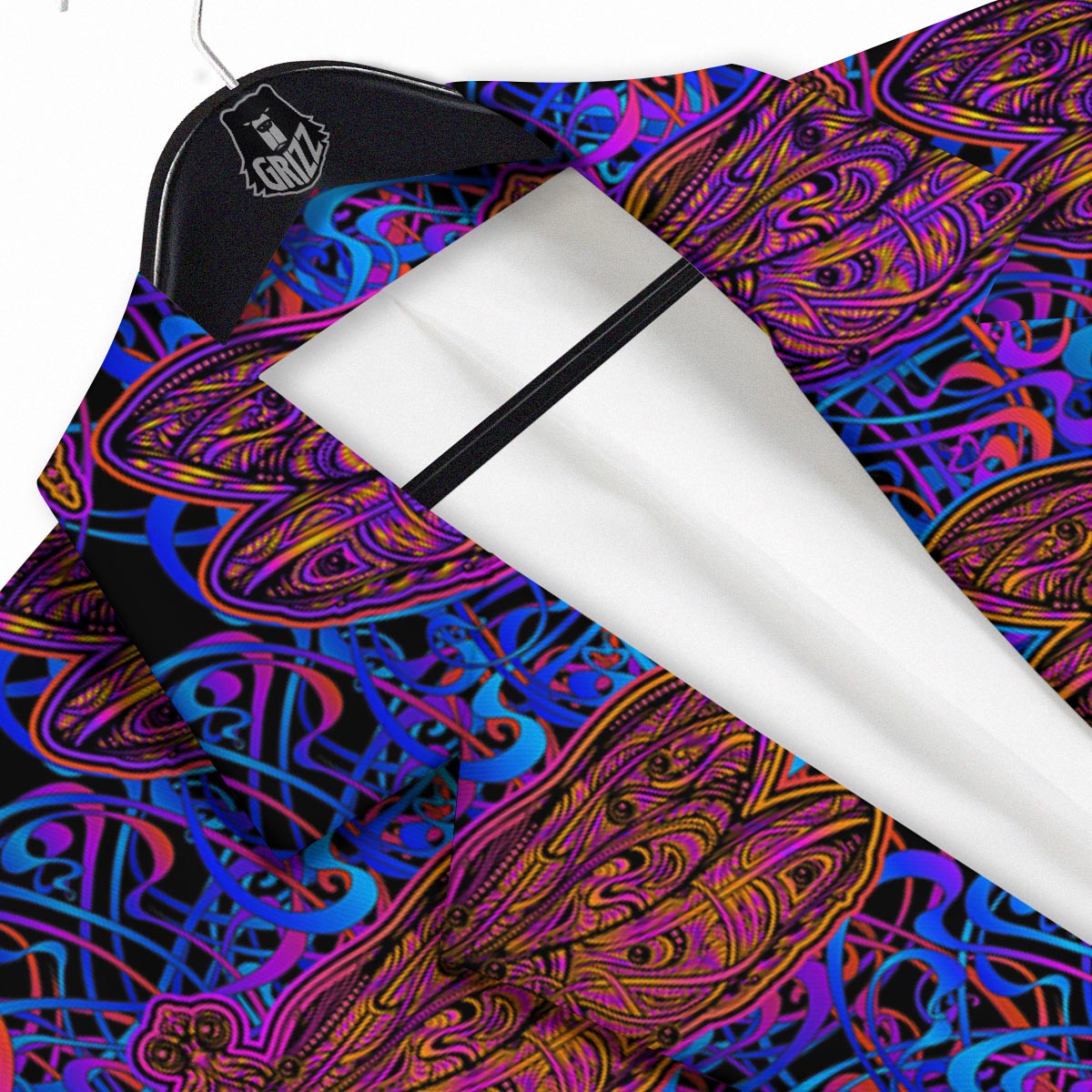 Dragonfly Trippy Print Pattern Men's Sport Coat-grizzshop