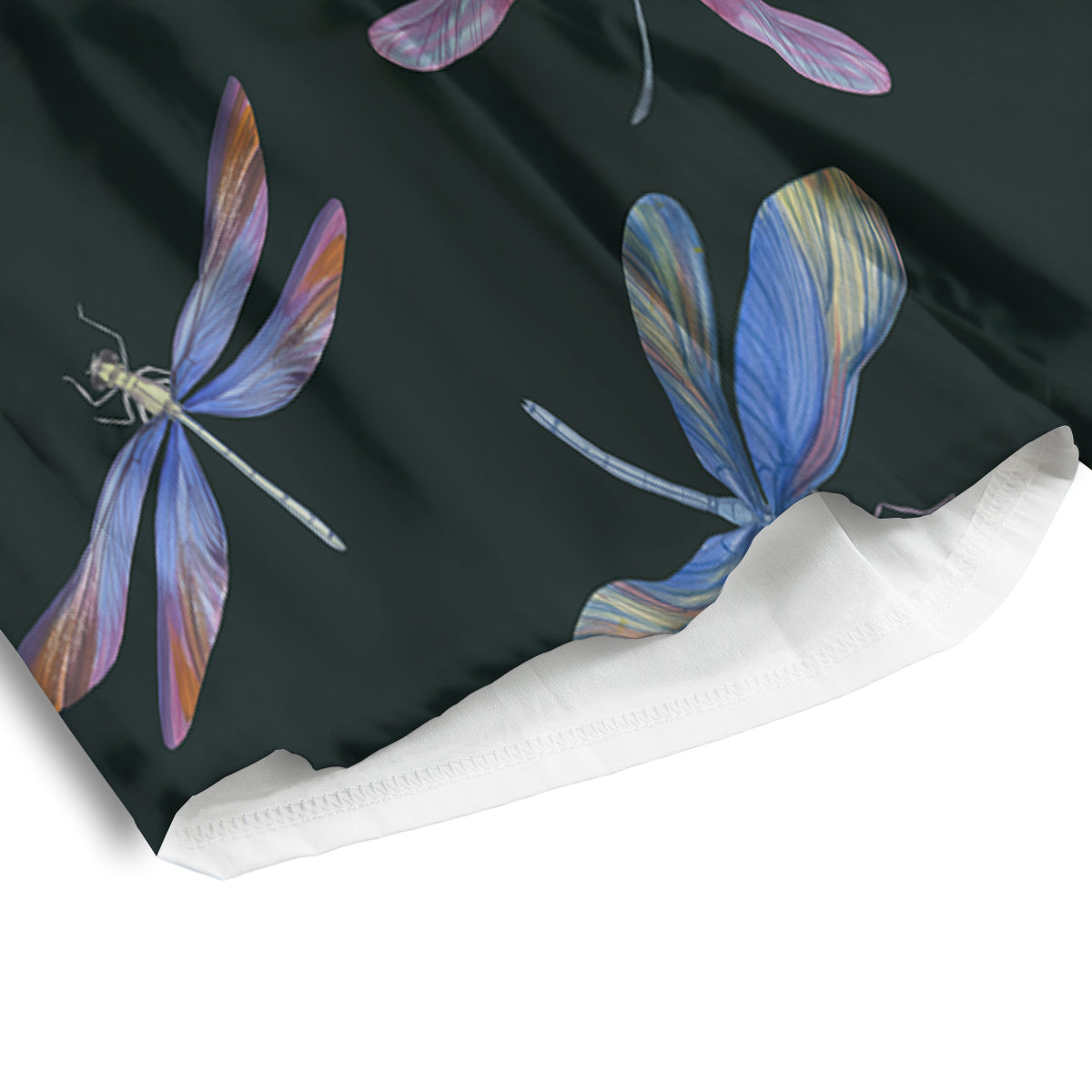 Dragonfly Vintage Print Pattern Men's Athletic Shorts