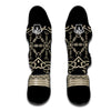 Drakkar Ship Viking Norse Muay Thai Shin Guards-grizzshop