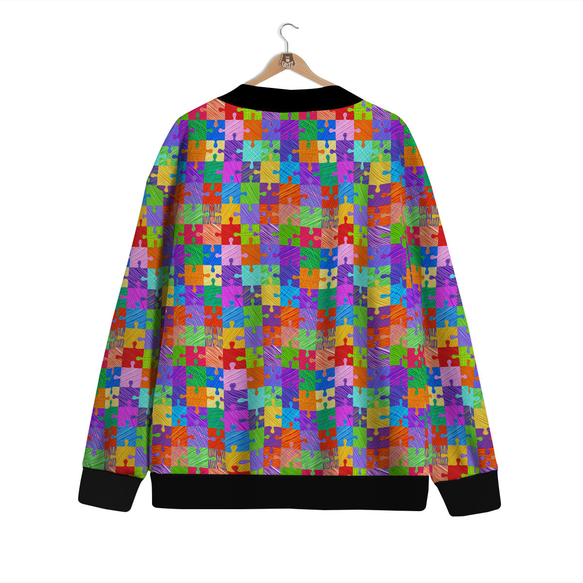 Drawing Autism Awareness Print Cardigan-grizzshop
