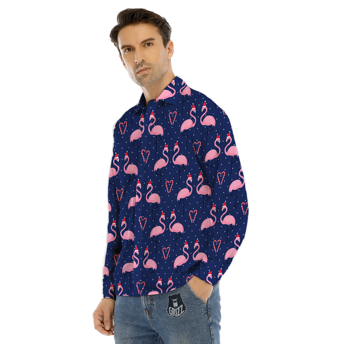 Drawing Avocado Cut In Half Print Men's Dress Shirts-grizzshop