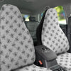 Drawing Bee Print Pattern Car Seat Covers-grizzshop