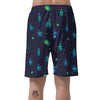 Drawing Bug Pattern Print Men's Shorts-grizzshop