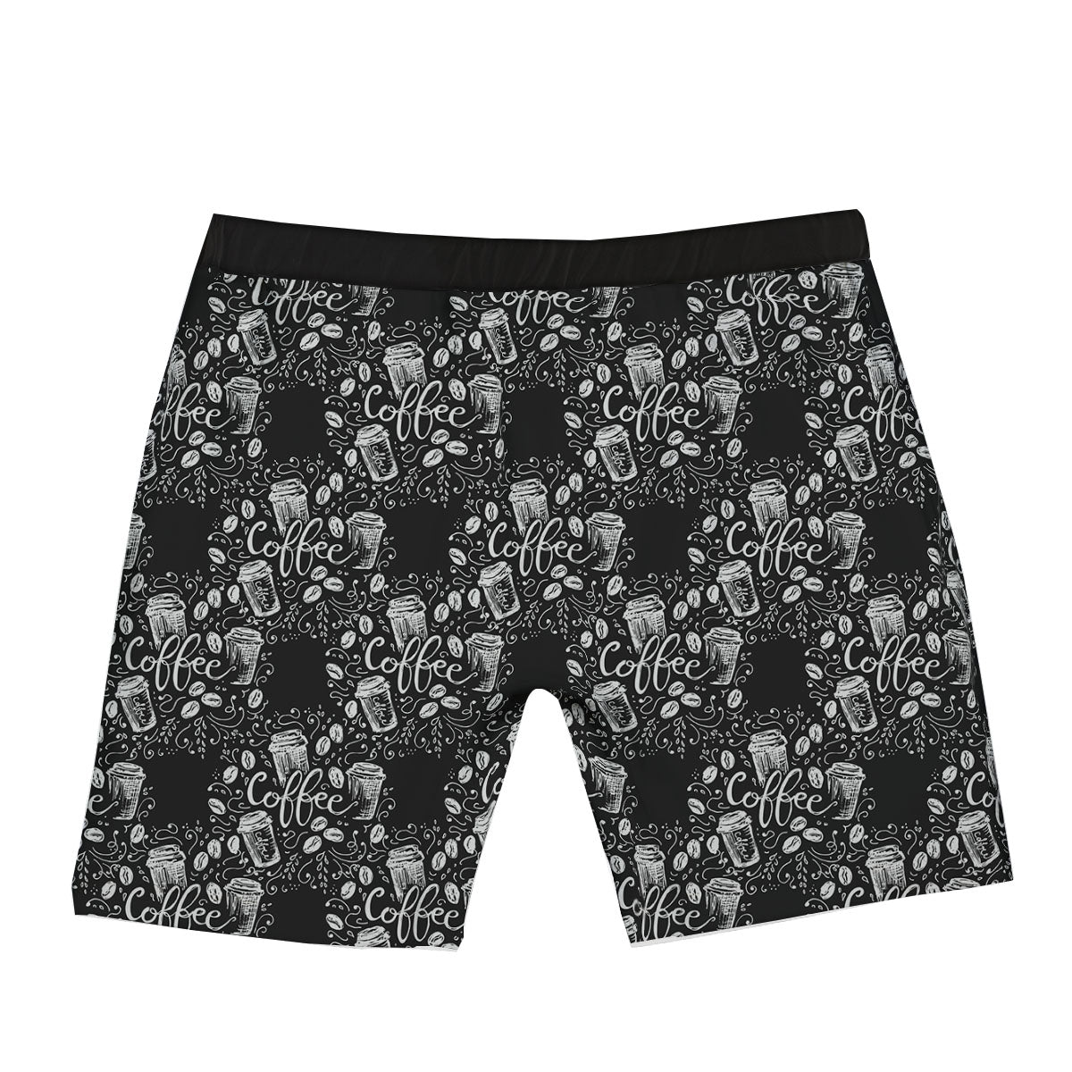 Drawing Coffee Print Pattern Boxer Briefs-grizzshop