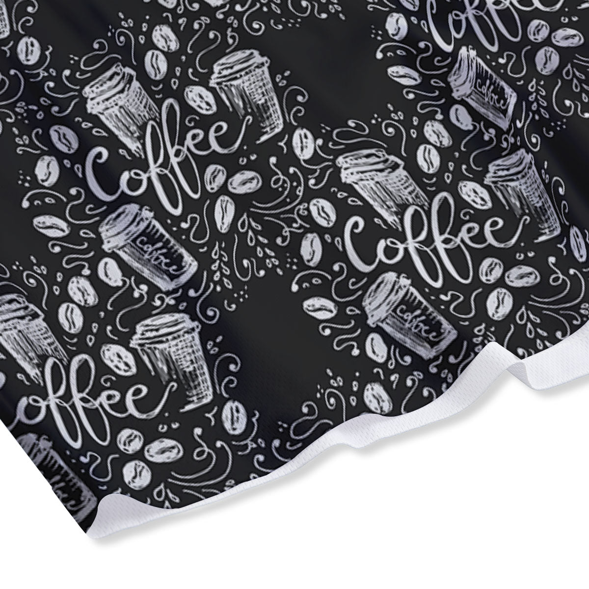 Fiery Universe Nebula Galaxy Space Print Mesh Shorts