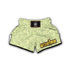 Drawing Peas Print Pattern Muay Thai Boxing Shorts-grizzshop