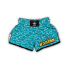 Drawn Cloud Pattern Print Muay Thai Boxing Shorts-grizzshop