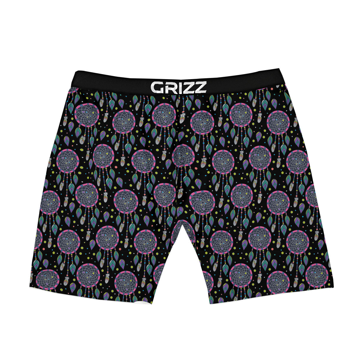 Dream Catcher Boho Print Pattern Boxer Briefs-grizzshop