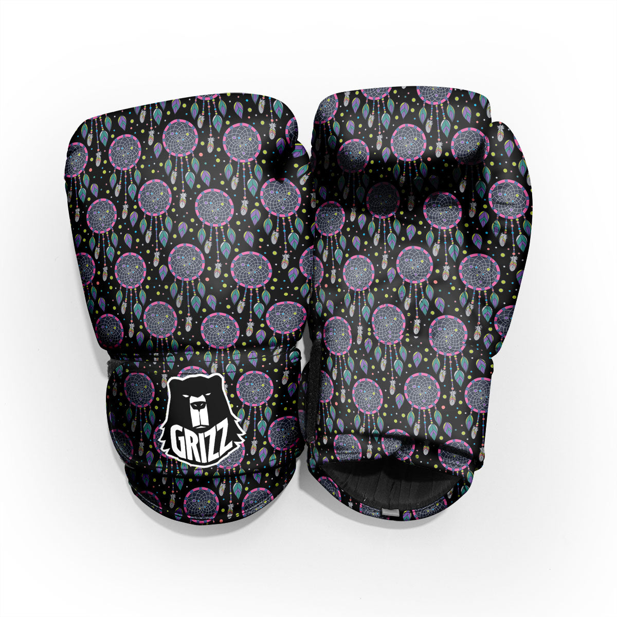 Dream Catcher Boho Print Pattern Pro Boxing Glove