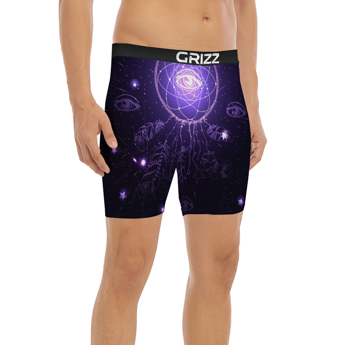 Dream Catcher Constellation Native Print Boxer Briefs-grizzshop