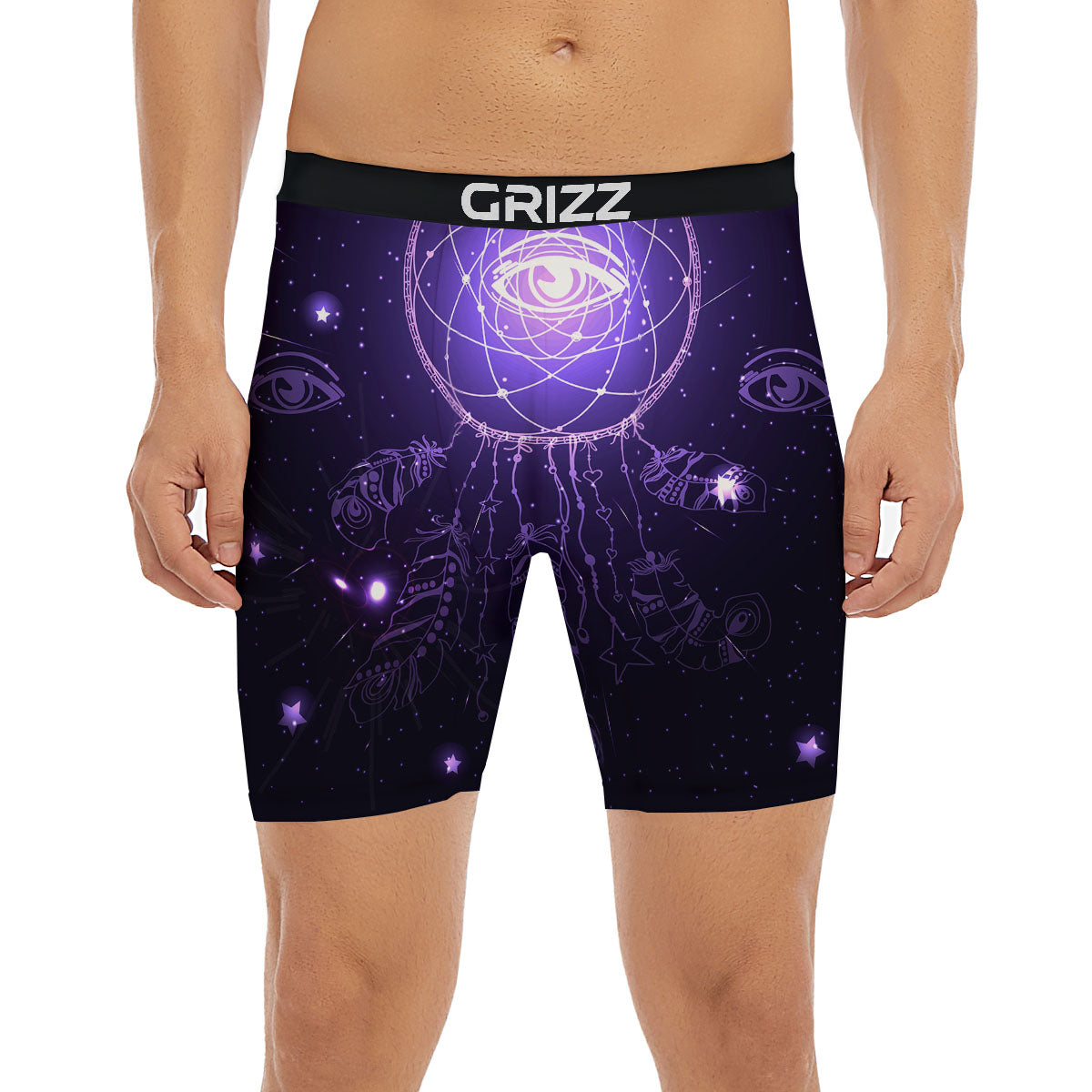 Dream Catcher Constellation Native Print Boxer Briefs-grizzshop