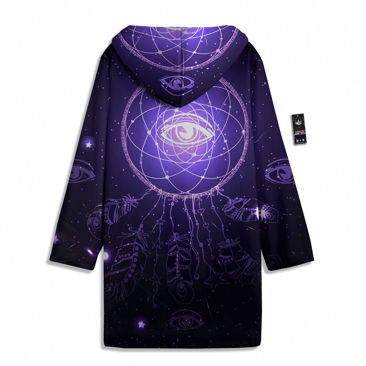 Dream Catcher Constellation Native Print Men's Windbreaker Jacket-grizzshop
