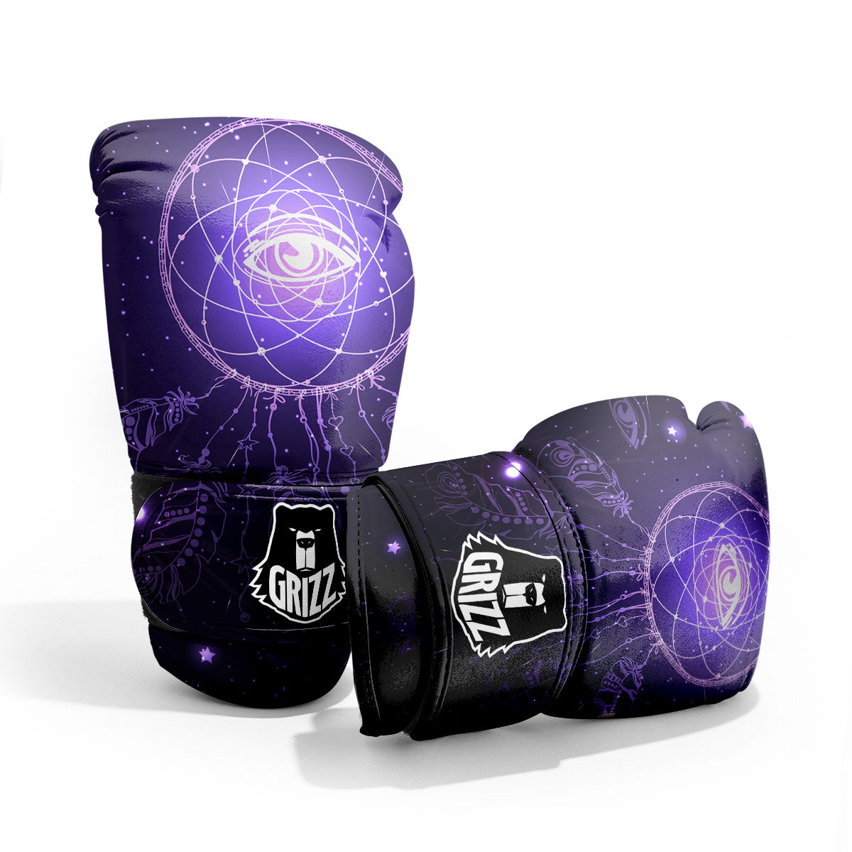 Dream Catcher Constellation Native Print Pro Boxing Glove