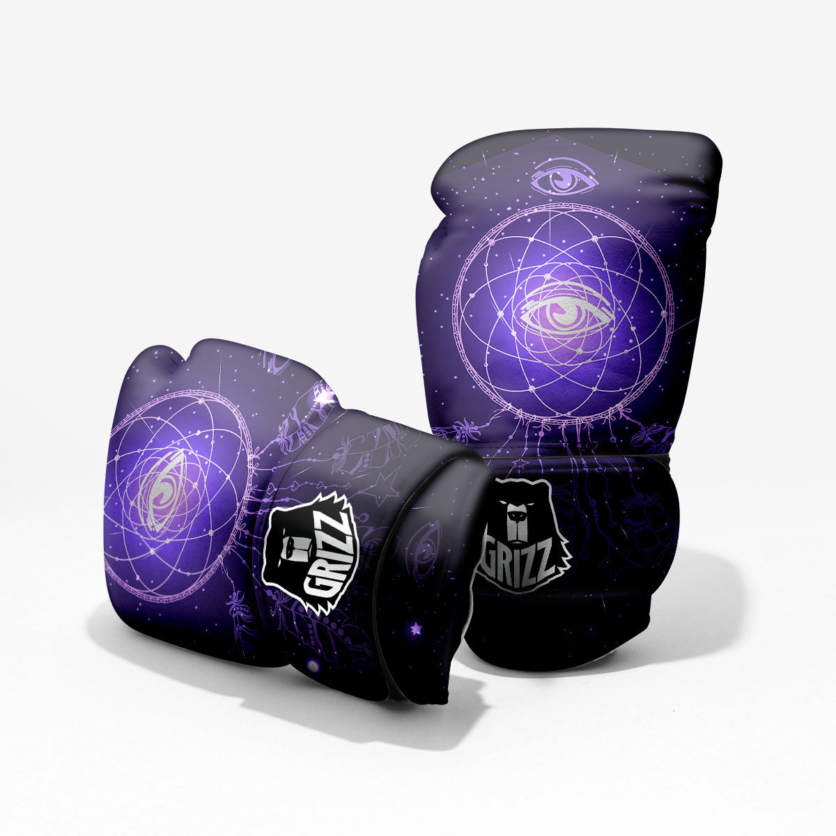 Dream Catcher Constellation Native Print Pro Boxing Glove