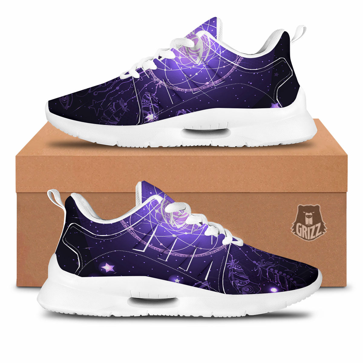 Dream Catcher Constellation Native Print Tennis Shoes-grizzshop
