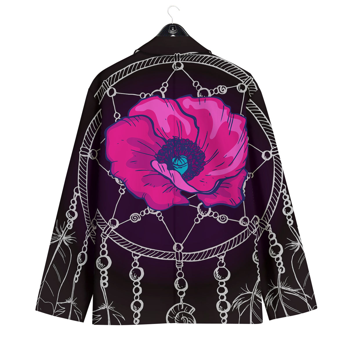 Dream Catcher Flower Bohemian Print Men's Sport Coat-grizzshop