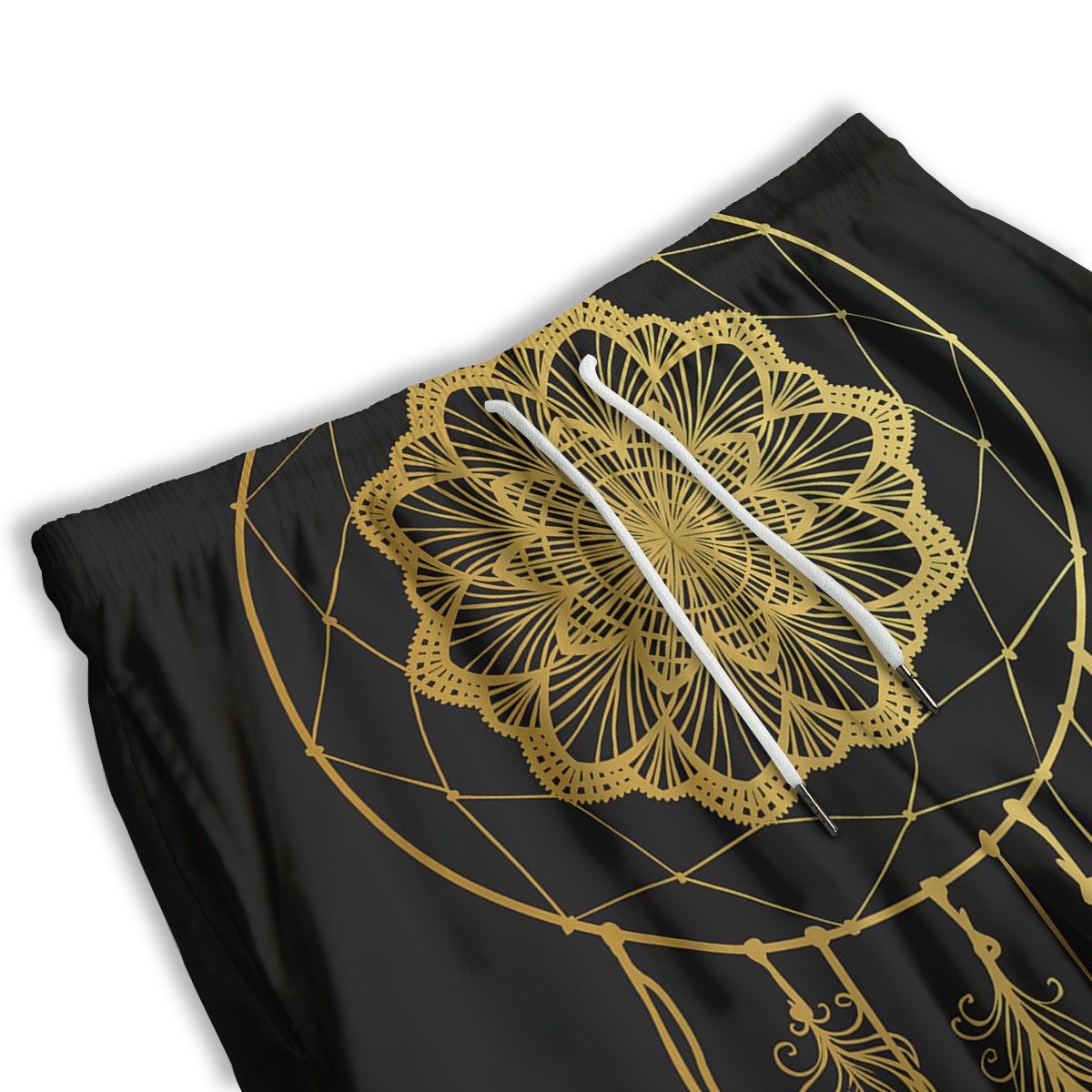 Dream Catcher Indian Tribal Print Men's Athletic Shorts