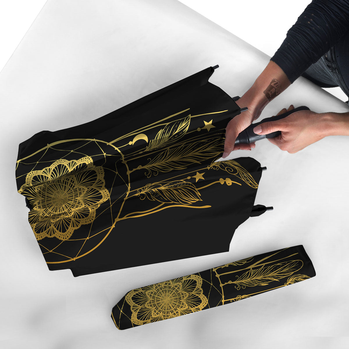 Dream Catcher Indian Tribal Print Umbrella-grizzshop