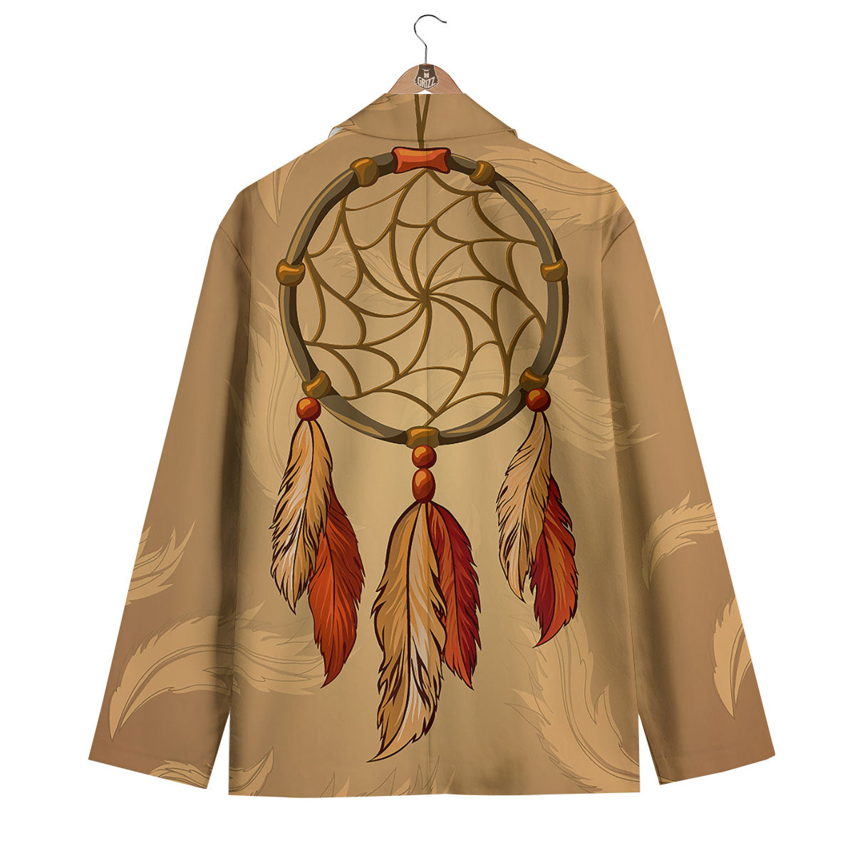 Dream Catcher Native American Print Men's Blazer-grizzshop