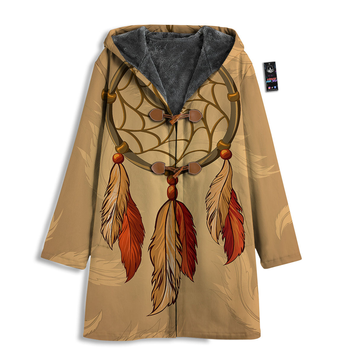 Dream Catcher Native American Print Men's Windbreaker Jacket-grizzshop