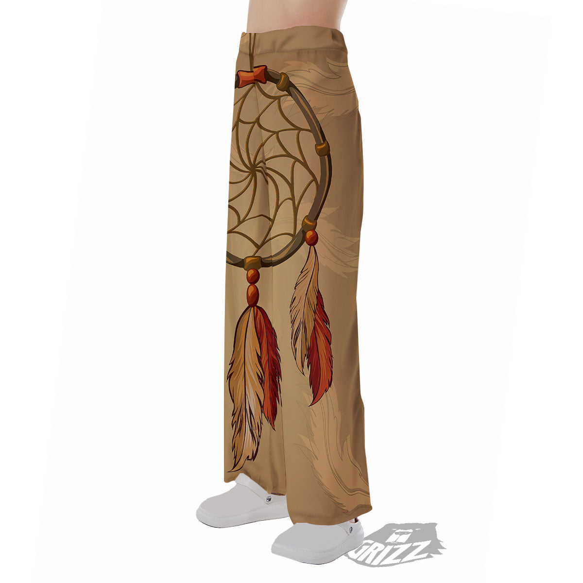 Dream Catcher Native American Print Pajama Pants-grizzshop