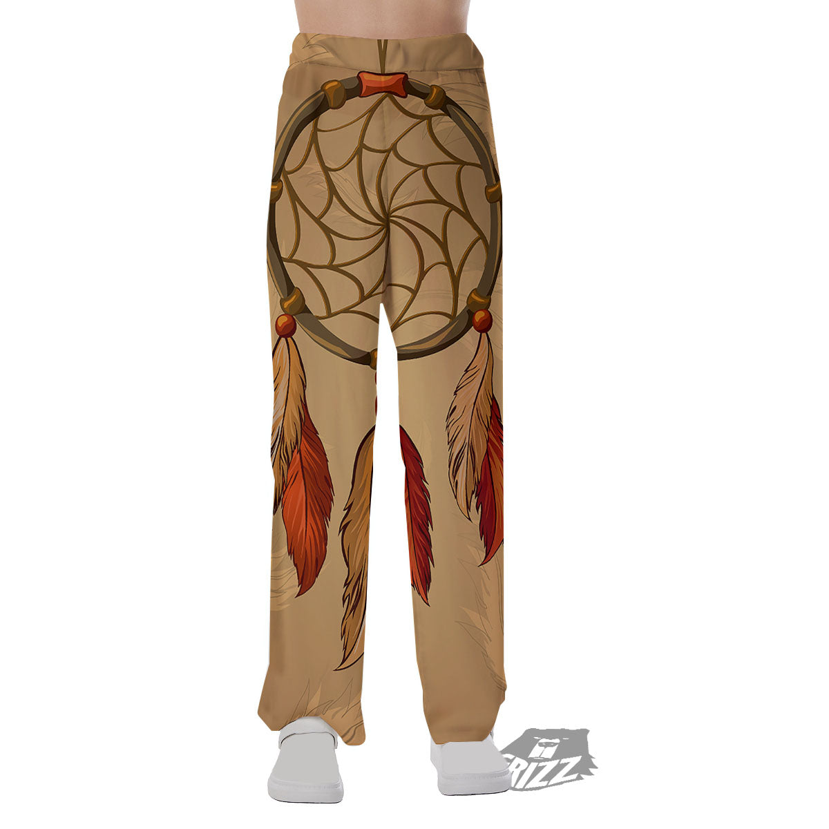 Dream Catcher Native American Print Pajama Pants-grizzshop