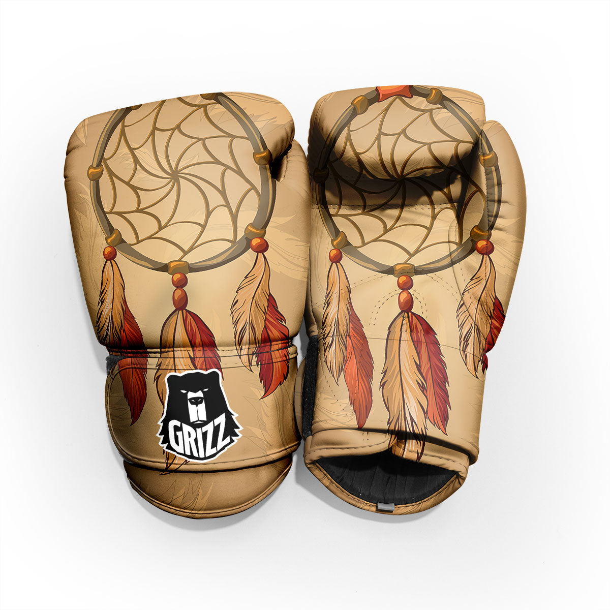 Dream Catcher Native American Print Pro Boxing Glove