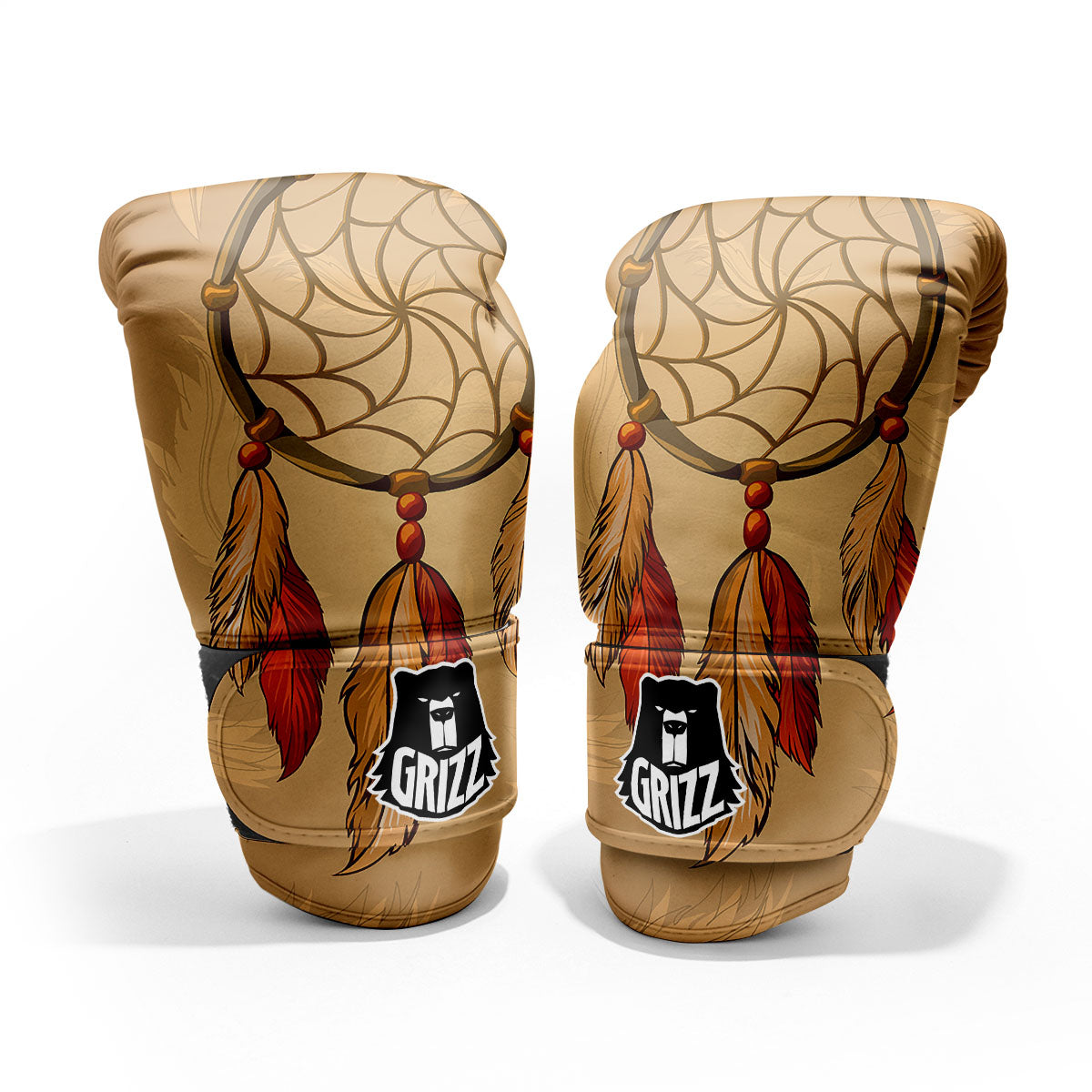 Dream Catcher Native American Print Pro Boxing Glove