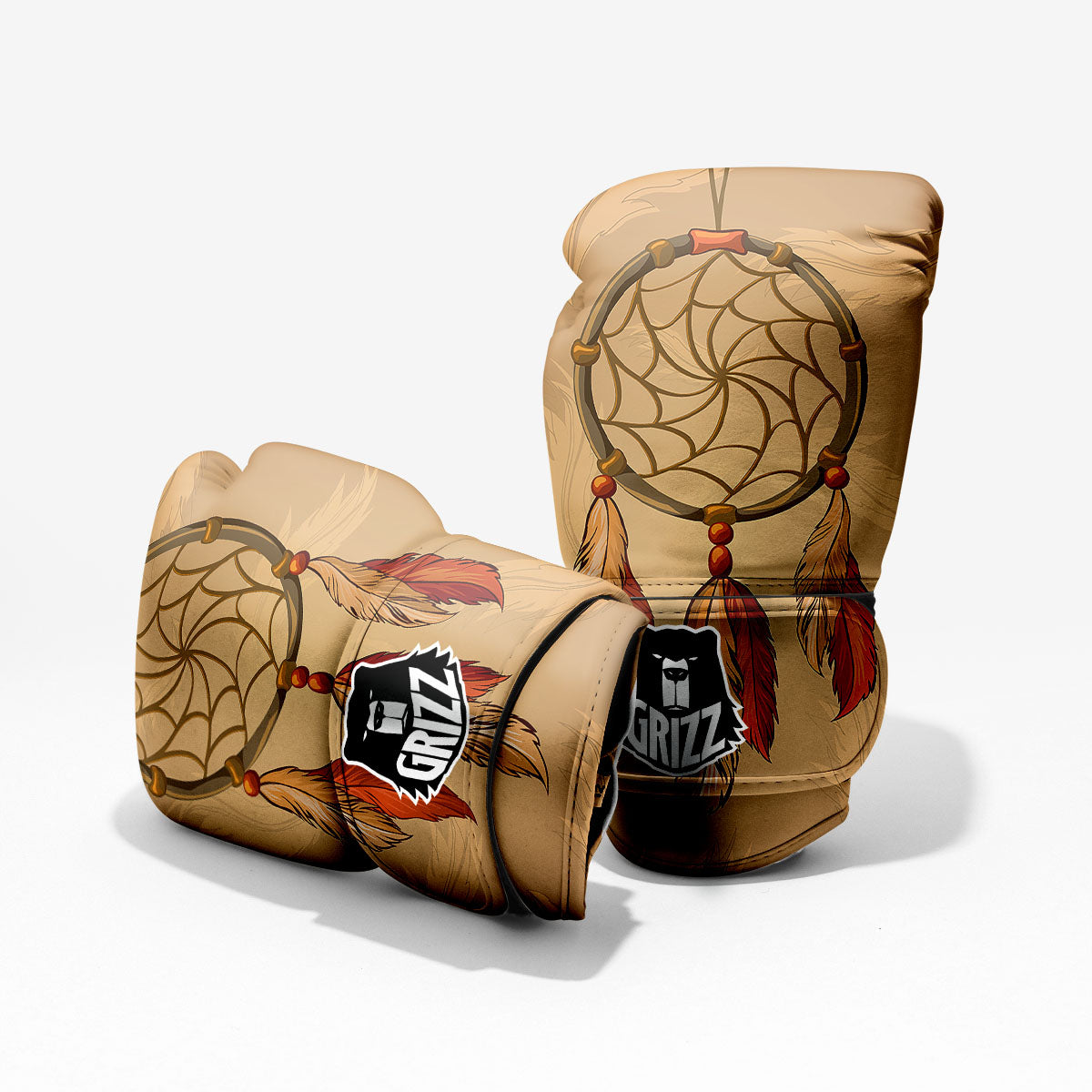 Dream Catcher Native American Print Pro Boxing Glove
