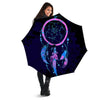 Dream Catcher Purple Native Print Umbrella-grizzshop