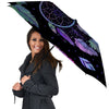 Dream Catcher Teal And Purple Print Umbrella-grizzshop