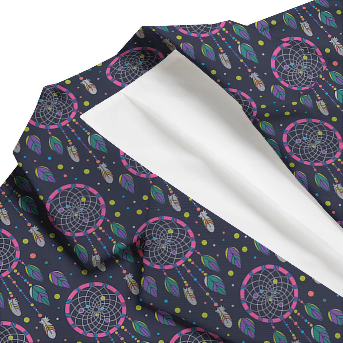 Dream Catcher Vintage Feather Men's Blazer-grizzshop