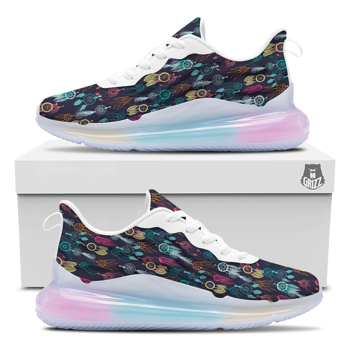 Dream Catcher Vintage Print Pattern Running Sneakers-grizzshop