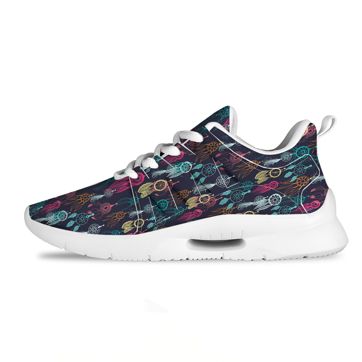 Dream Catcher Vintage Print Pattern Tennis Shoes-grizzshop