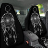 Dream Catcher White And Black Print Car Seat Covers-grizzshop