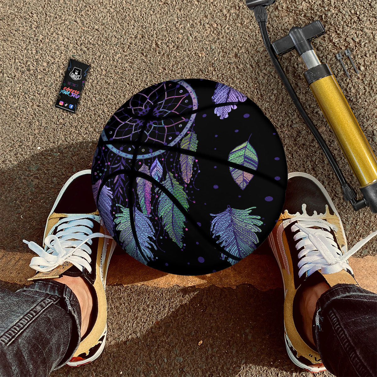 Donut Yummy Print Pattern Basketball
