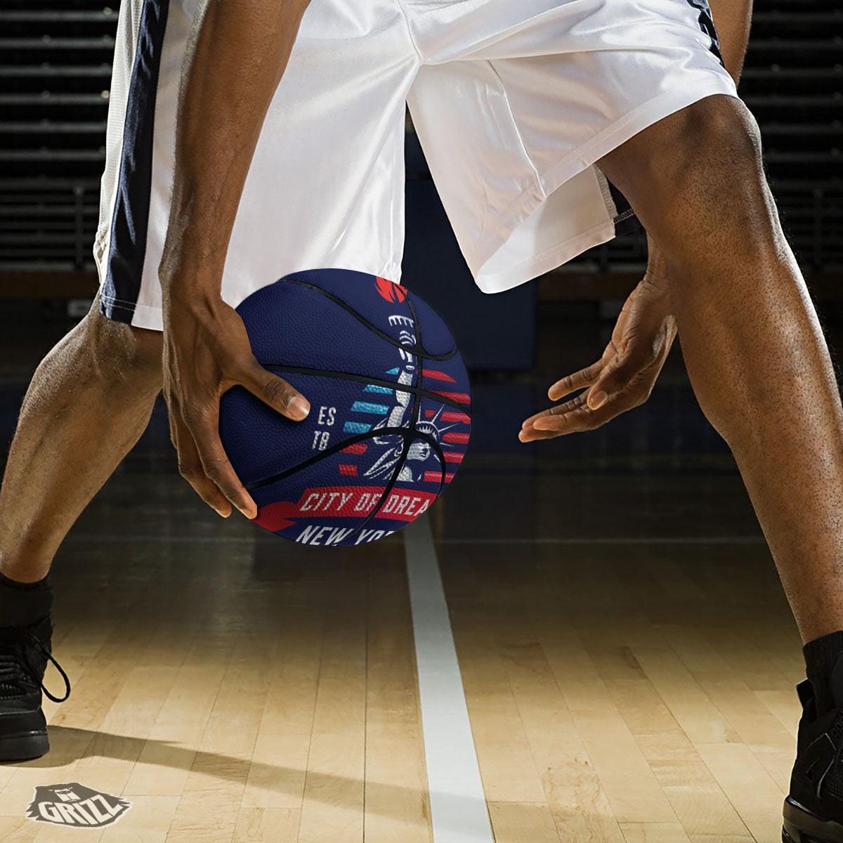 Dream Of Liberty American Print Basketball