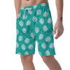 Dreidel Pattern Print Men's Shorts-grizzshop