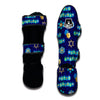 Dreidel Print Pattern Muay Thai Shin Guards-grizzshop